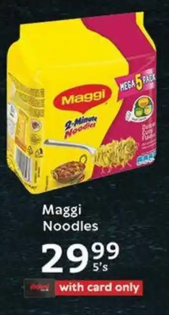 Oxford Freshmarket Maggi Noodles offer