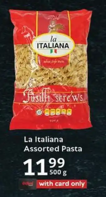 Oxford Freshmarket La Italiana Assorted Pasta offer