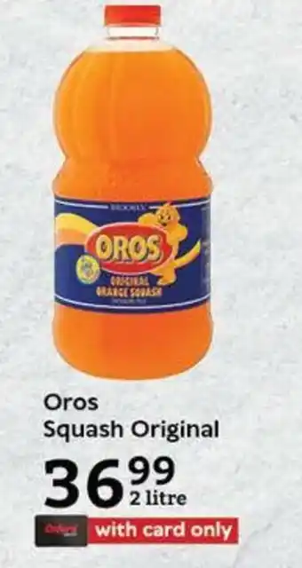 Oxford Freshmarket Oros Squash Original offer