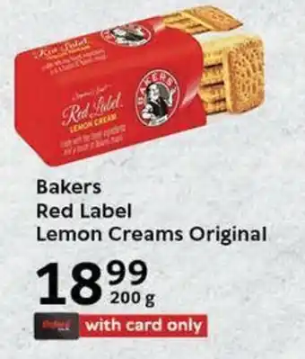 Oxford Freshmarket Bakers Red Label Lemon Creams Original offer