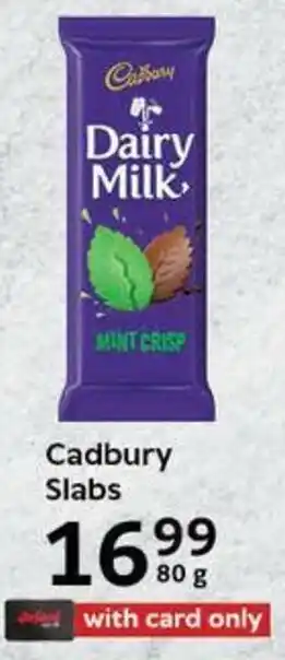 Oxford Freshmarket Cadbury Slabs offer