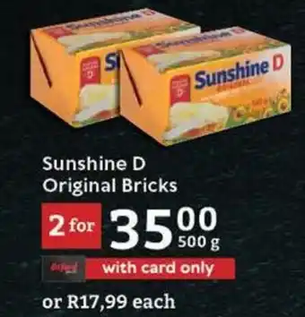 Sunshine D Original Bricks