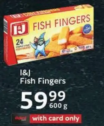 Oxford Freshmarket I&J Fish Fingers offer