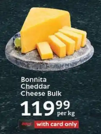 Oxford Freshmarket Bonnita Cheddar Cheese Bulk offer