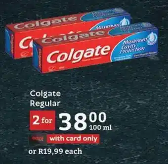 Oxford Freshmarket Colgate Regular offer