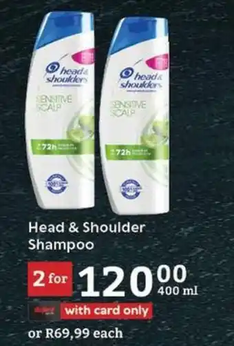 Oxford Freshmarket Head & Shoulder Shampoo offer