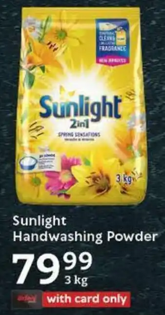 Oxford Freshmarket Sunlight Handwashing Powder offer