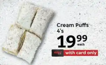 Oxford Freshmarket Cream Puffs 4's offer