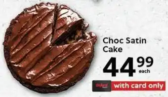 Oxford Freshmarket Choc Satin Cake offer