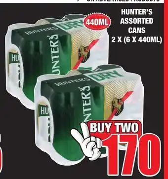 Boxer Liquors Hunter's Assorted Cans 2x (6x440mL) offer