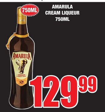 Boxer Liquors Amarula Cream Liqueur 750ml offer