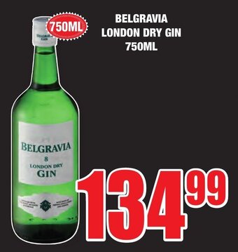 Boxer Liquors Belgravia London Dry Gin 750ml offer