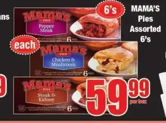 Boxer Build Mama's Pies Assorted 6's offer