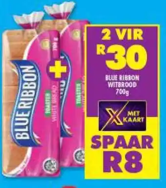 Shoprite BLUE RIBBON WITBROOD 700g offer