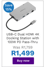 First Shop Targus USB-C Dual HDMI 4K Docking Station With 100W PD Pass Thru offer