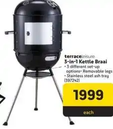 Makro Terraceleisure - 3-in-1 kettle braai offer