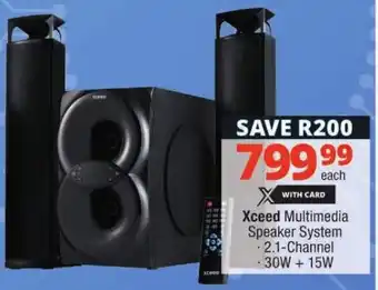 Xceed Multimedia Speaker System