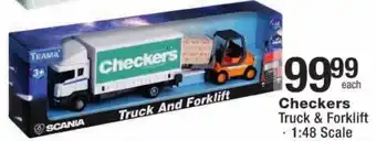 Checkers Checkers Truck & Forklift offer