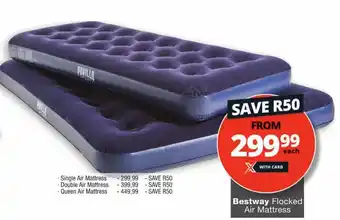 Checkers Bestway Flocked Air Mattress offer