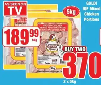 Boxer GOLDI IQF Mixed Chicken Portions offer