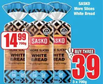 Boxer SASKO More Slices White Bread offer