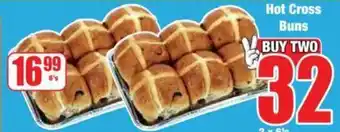 Boxer Hot Cross Buns offer