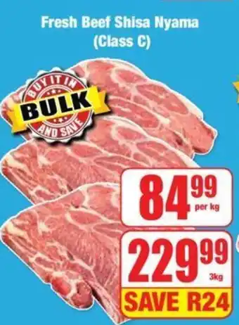 Boxer Fresh Beef Shisa Nyama (Class C) offer