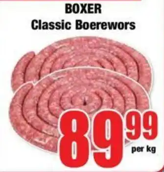 Boxer BOXER Classic Boerewors offer