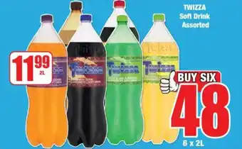 Boxer TWIZZA Soft Drink Assorted offer