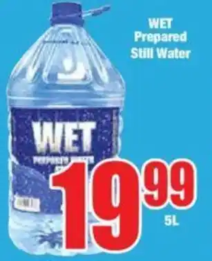 Boxer WET Prepared Still Water offer