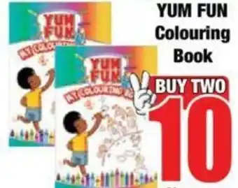 Boxer YUM FUN Colouring Book offer