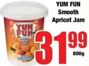 Boxer YUM FUN Smooth Apricot Jam offer