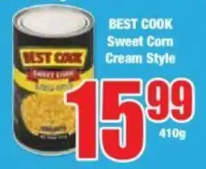 Boxer BEST COOK Sweet Corn Cream Style offer