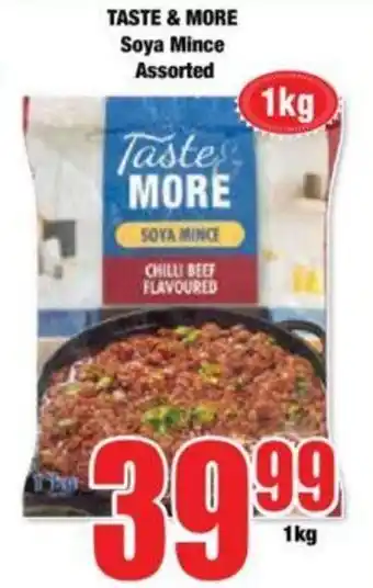 Boxer TASTE & MORE Soya Mince Assorted offer