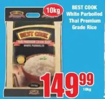 Boxer BEST COOK White Parboiled Thai Premium Grade Rice offer