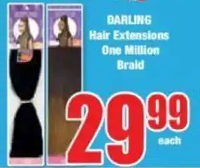 DARLING Hair Extensions One Million Braid