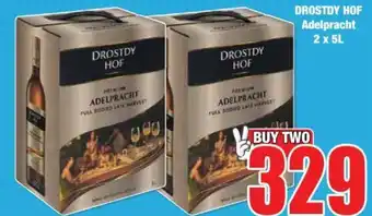 Boxer DROSTDY HOF Adelpracht 2x5L offer