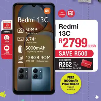 MRP Redmi 13C offer