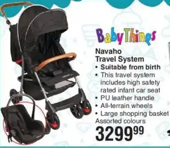 Dis-Chem Baby Things Navaho Travel System offer