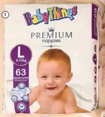 Dis-Chem Premium Nappies Sizes S-XL offer