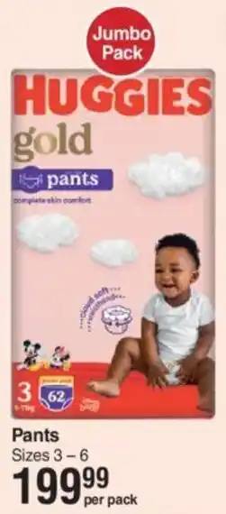 Dis-Chem Huggies Pants Sizes 3-6 offer