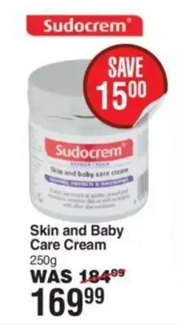 Dis-Chem Sudocrem Skin and Baby Care Cream offer