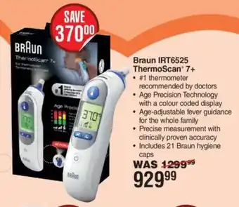 Dis-Chem Braun IRT6525 ThermoScan 7+ offer