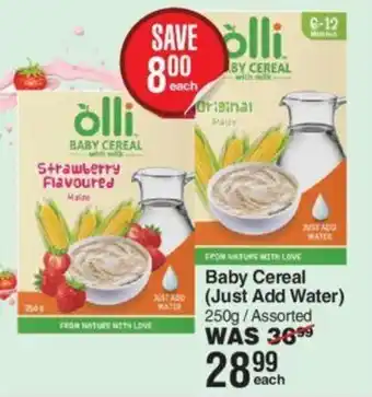 Dis-Chem Baby Cereal (Just Add Water) offer