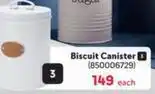 Biscuit canister