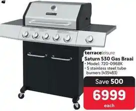 Terraceleisure - saturn 530 gas braai offer at Makro