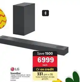 Makro Lg - soundbar offer