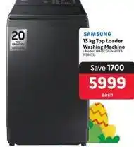 Makro Samsung - 13 kg top loader washing machine offer