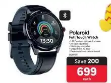 Polaroid - full touch watch