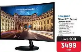 Makro Samsung - 68 cm (27) curved led monitor offer
